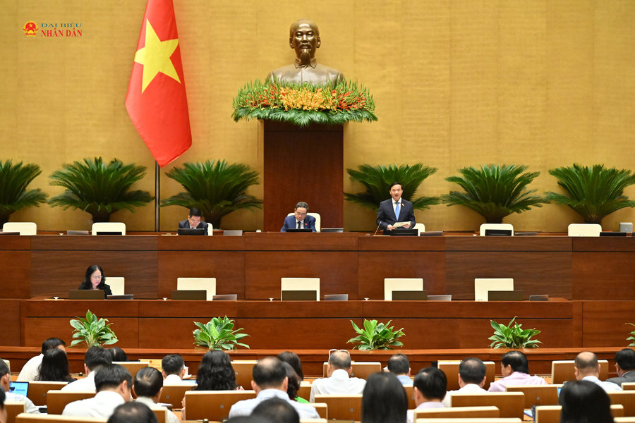 Sáng 6/8/2026, Quốc hội thảo luận tại Hội trường