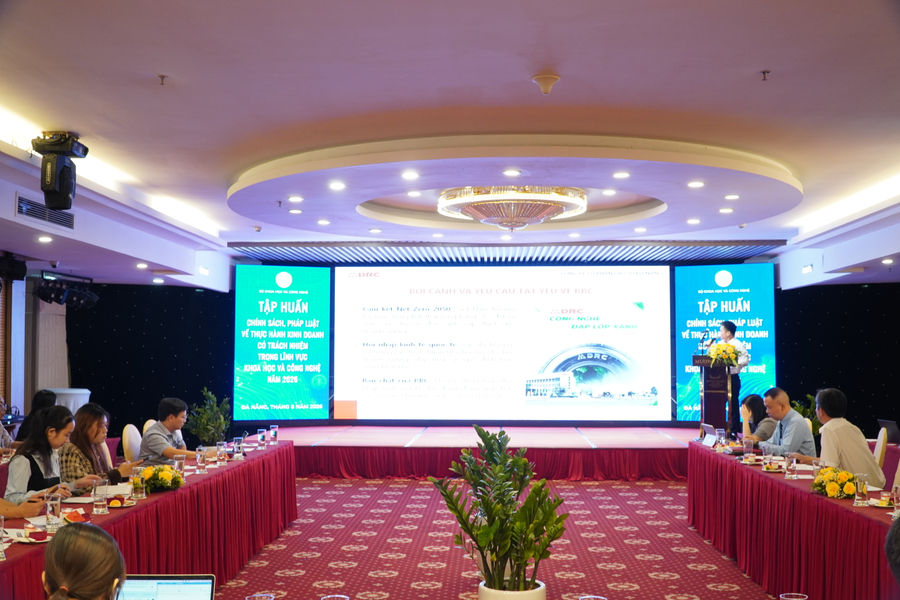 Thúc đẩy thực hành kinh doanh có trách nhiệm trong lĩnh vực khoa học và công nghệ