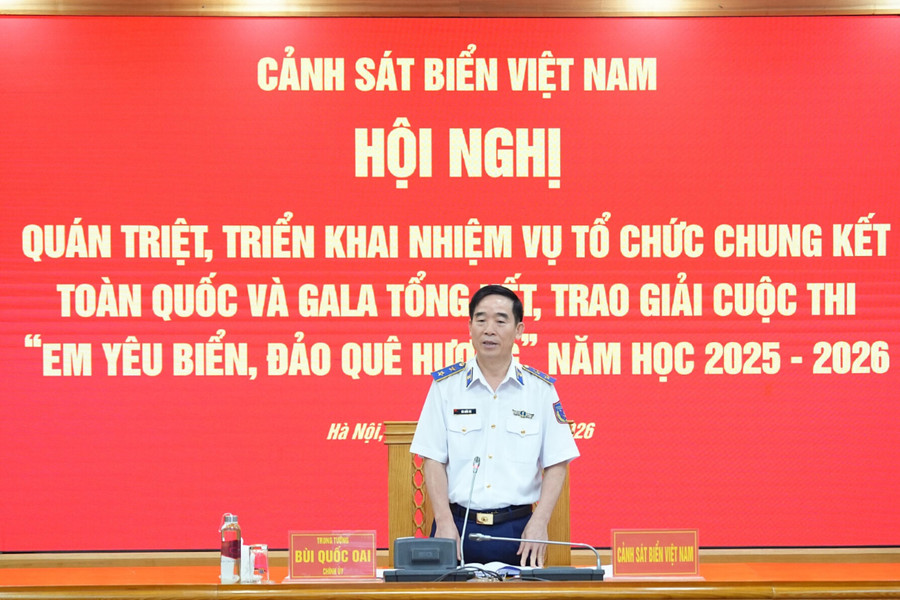 Triển khai nhiệm vụ tổ chức Gala trao giải Cuộc thi “Em yêu biển, đảo quê hương” năm học 2025 - 2026