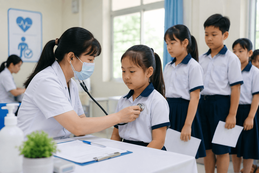 TP. Hồ Chí Minh: Gần 3 triệu học sinh, sinh viên sẽ được khám sức khỏe miễn phí