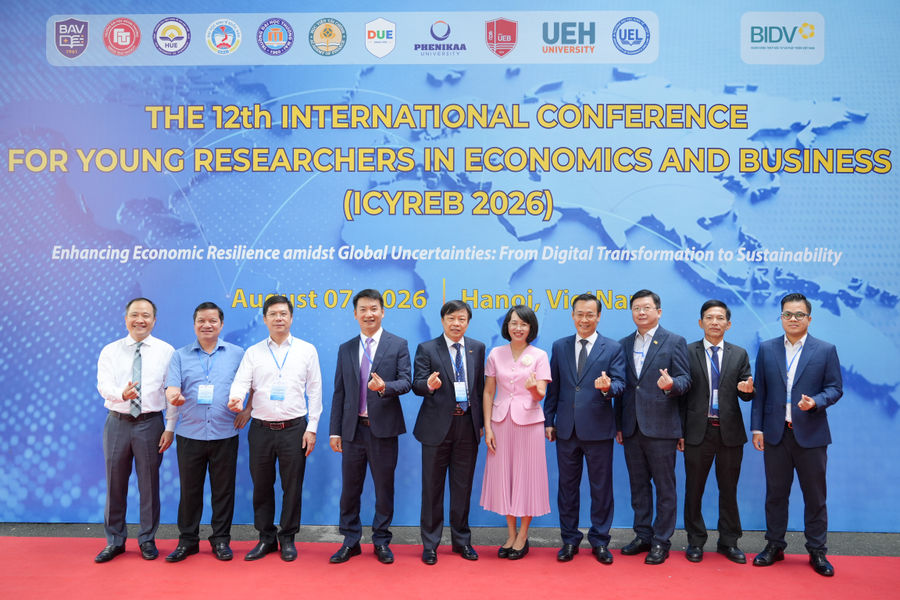 Học viện Tài chính góp tiếng nói học thuật tại ICYREB 2026, thúc đẩy nghiên cứu ứng dụng