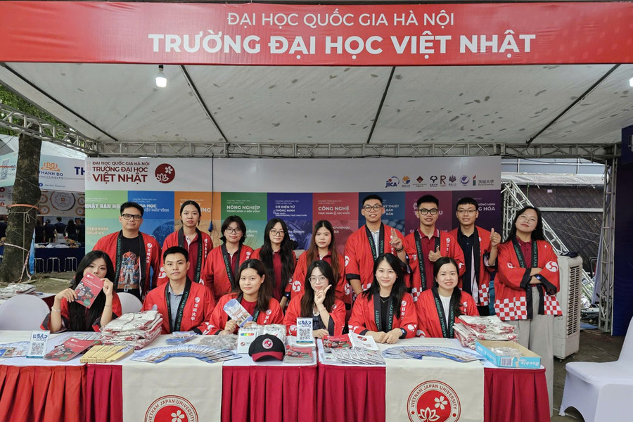 Điểm chuẩn Trường Đại học Việt Nhật năm 2026, ngành thấp nhất 20 điểm