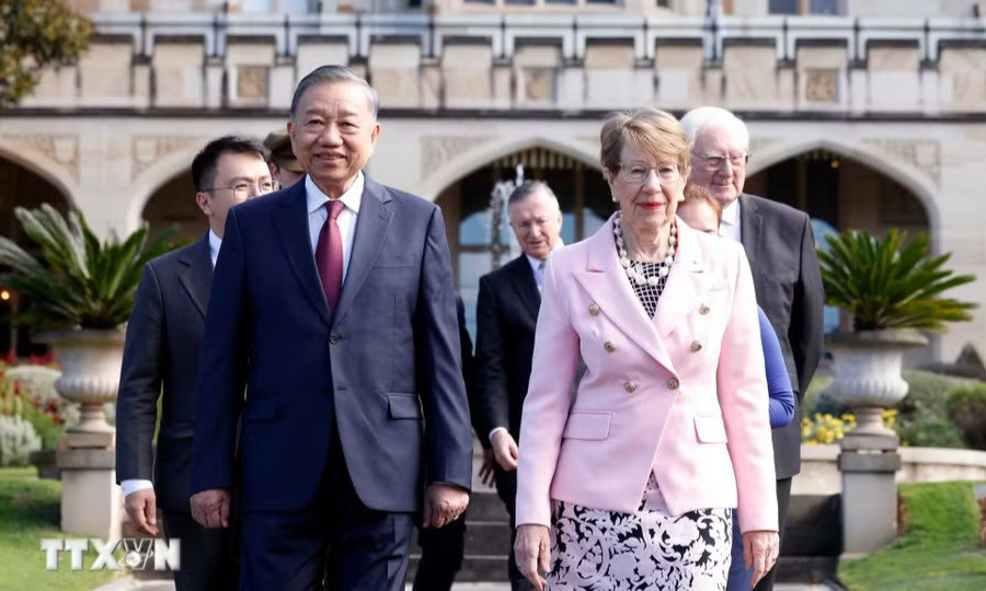 Tổng Bí thư, Chủ tịch nước Tô Lâm gặp Thống đốc bang New South Wales