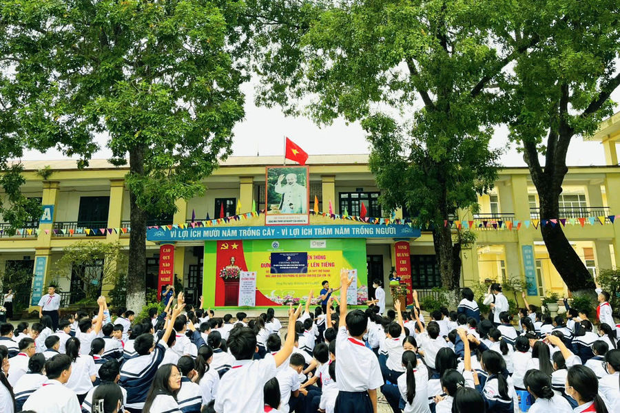 Trường học xanh – Nơi hình thành thế hệ công dân năng lượng
