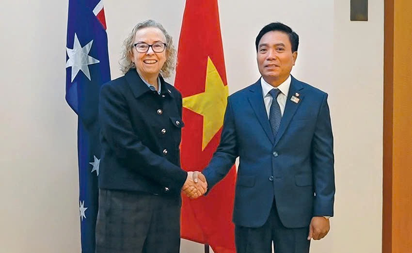 Phó Chủ tịch Quốc hội, Thượng tướng Nguyễn Doãn Anh gặp Phó Chủ tịch Hạ viện Australia