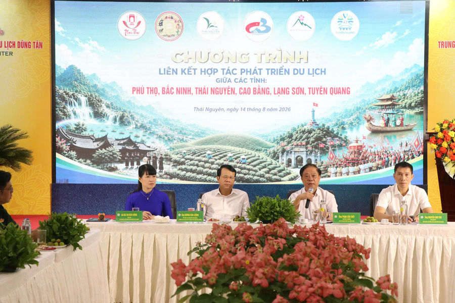 Thái Nguyên cùng 5 tỉnh đẩy mạnh liên kết, hợp tác phát triển du lịch