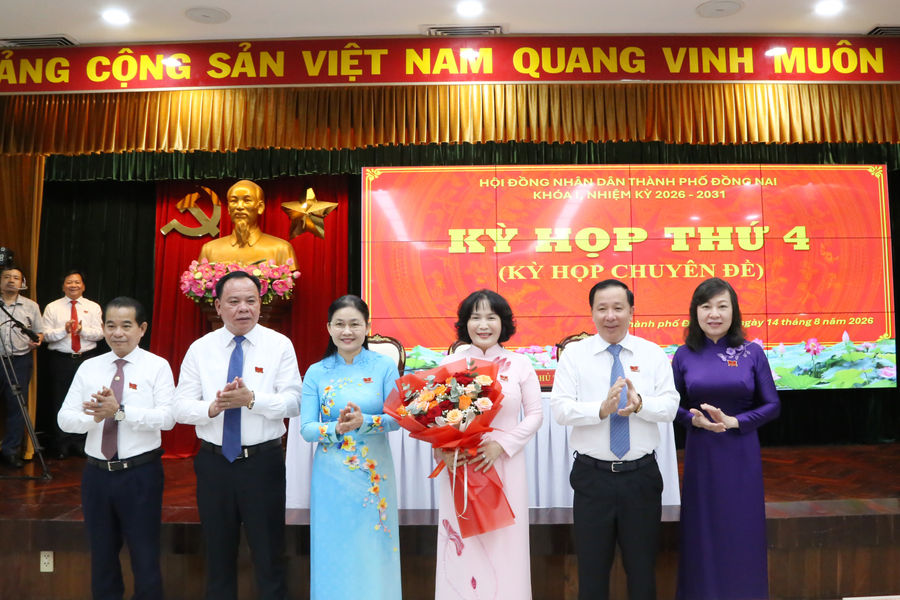 TP. Đồng Nai: Bà Nguyễn Thị Cát Tiên được bầu làm Phó Chủ tịch UBND thành phố