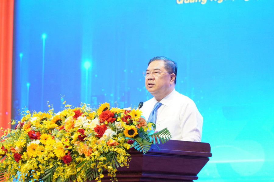 Phó Thủ tướng Thường trực Chính phủ Phạm Gia Túc dự Lễ kỷ niệm 30 năm thành lập Ban Quản lý Khu kinh tế Dung Quất và các Khu công nghiệp Quảng Ngãi