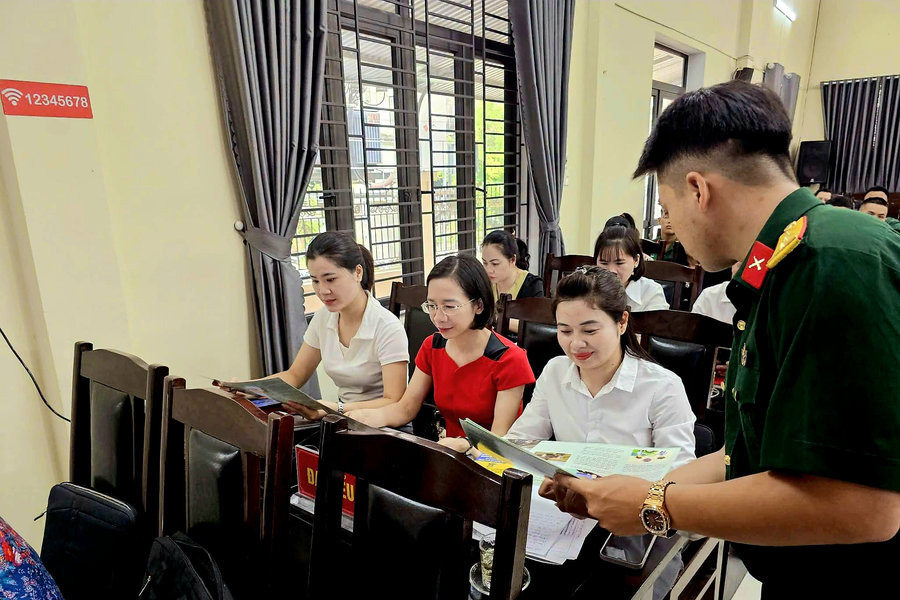 Trung đoàn 148 đẩy mạnh tuyên truyền, phổ biến, giáo dục pháp luật