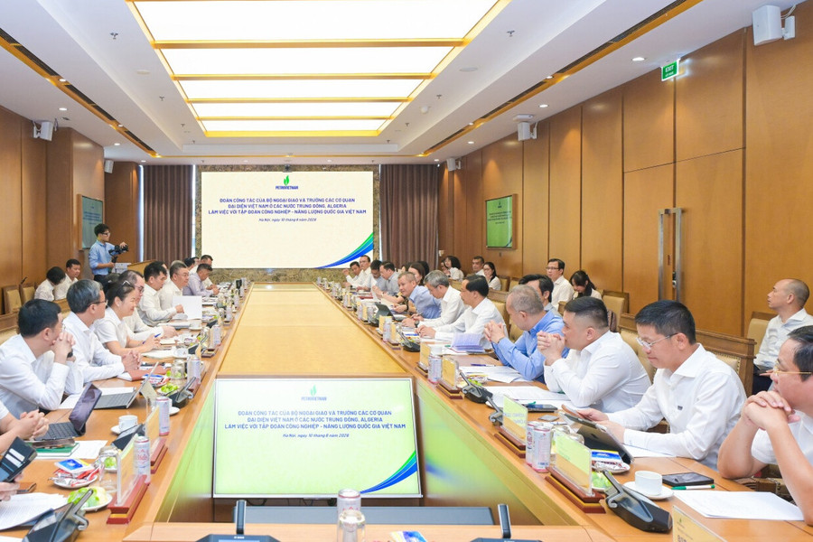 Petrovietnam: Mở rộng hoạt động tại khu vực Trung Đông và châu Phi