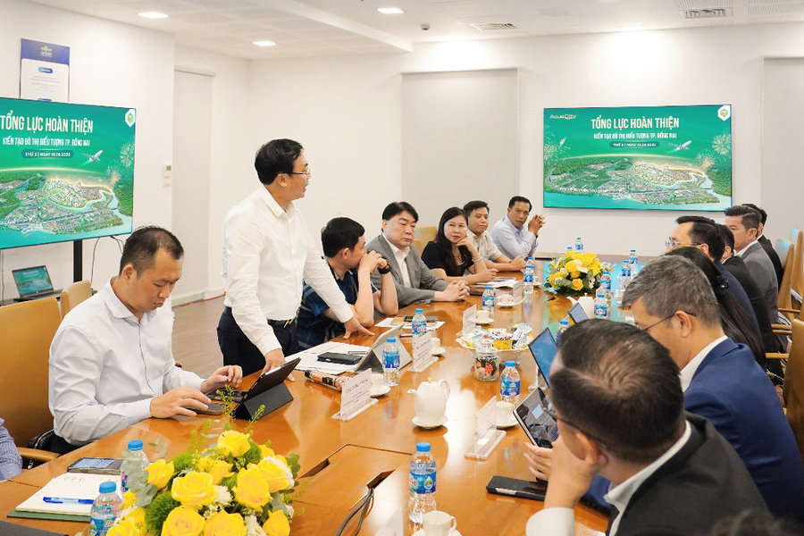 Khơi thông dòng vốn, thúc đẩy tiến độ dự án Aqua City