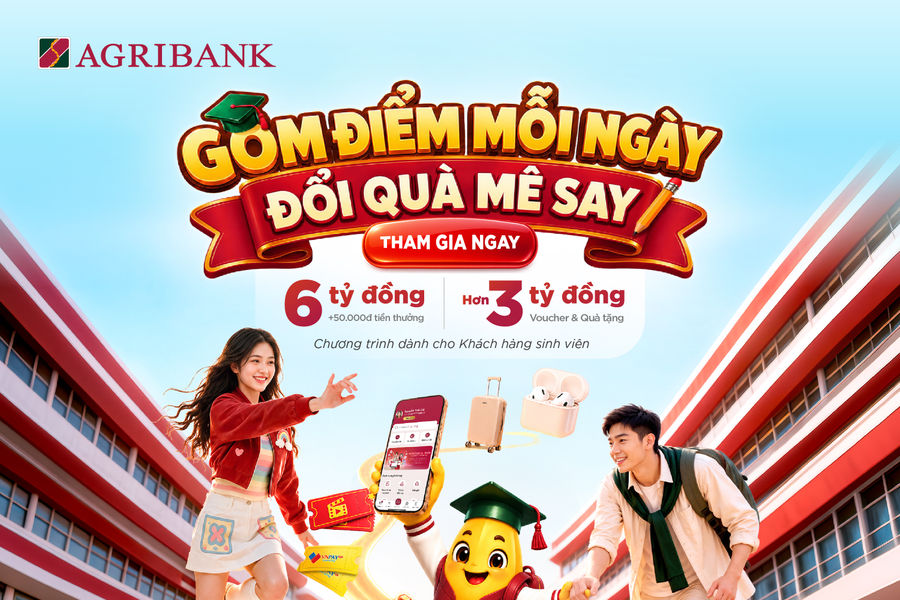 Agribank dành hơn 9 tỷ đồng ưu đãi sinh viên nhân dịp khai trường