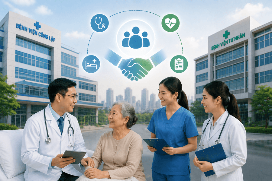 Phát huy nguồn lực y tế tư nhân trong hệ thống chăm sóc sức khỏe
