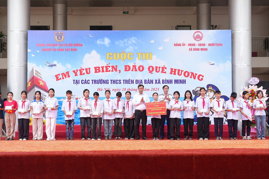 Vai trò nòng cốt của Cảnh sát biển Việt Nam trong triển khai Cuộc thi “Em yêu biển, đảo quê hương"