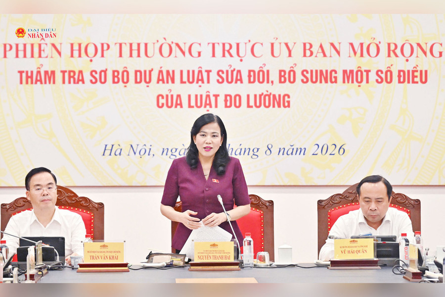 Thẩm tra sơ bộ dự án Luật sửa đổi, bổ sung một số điều của Luật Đo lường