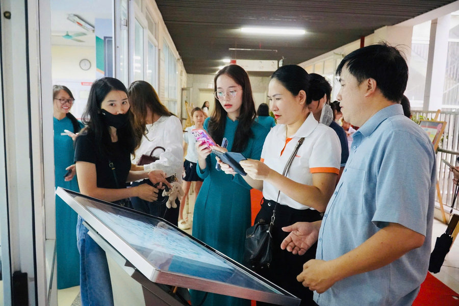 Trường THCS Cầu Giấy A: Đồng hành cùng phụ huynh và học sinh khi vận hành mô hình mới