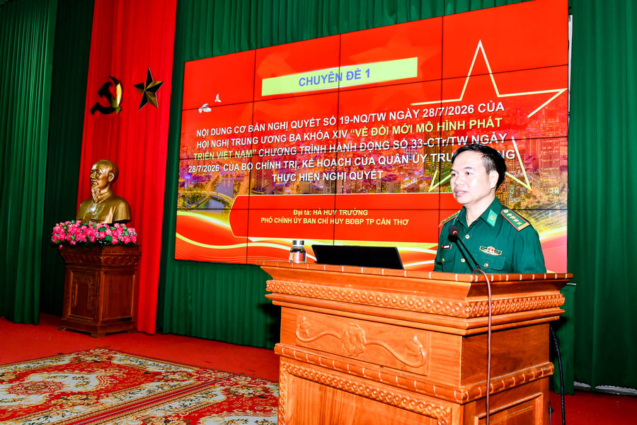 TP. Cần Thơ: Triển khai thực hiện Nghị quyết Hội nghị Trung ương 3 khóa XIV