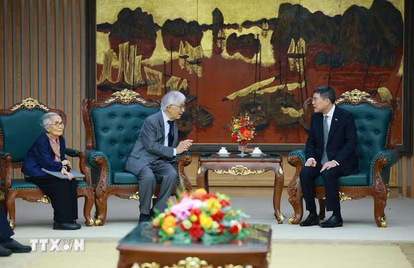 Thủ tướng Lê Minh Hưng tiếp Giáo sư Trần Thanh Vân