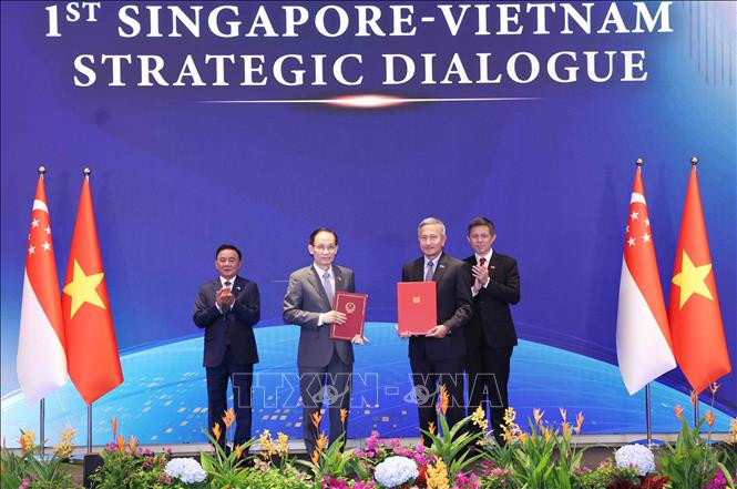 Tuyên bố chung Việt Nam - Singapore về Chiến lược Kết nối công nghệ