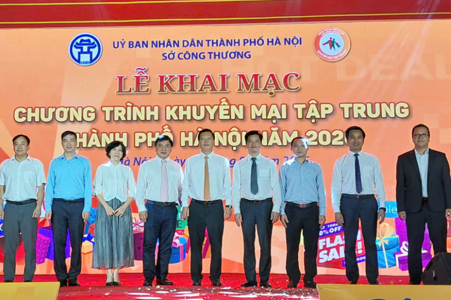 Hà Nội khai mạc Chương trình Khuyến mại tập trung năm 2026