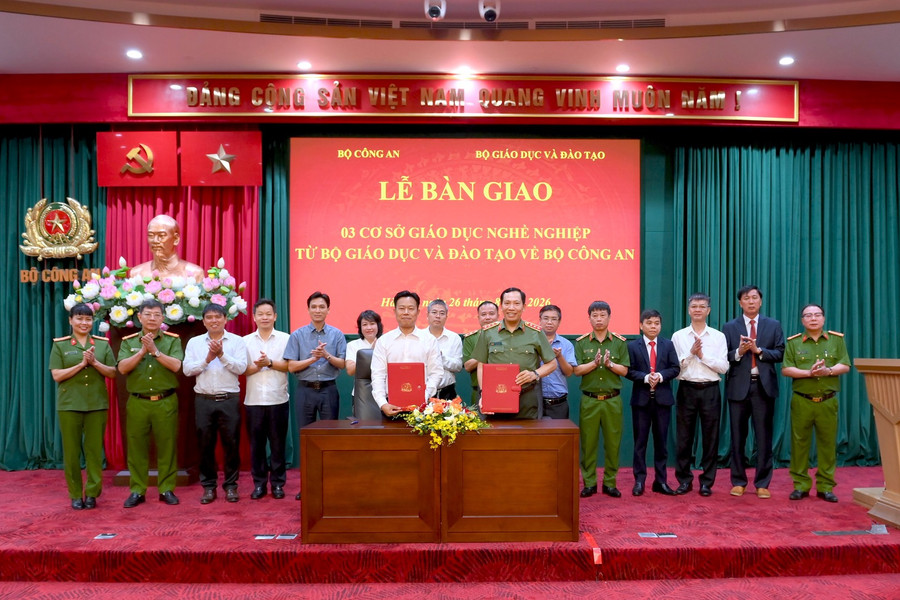 Bộ Công an tiếp nhận 3 trường nghề, triển khai mô hình đào tạo cho nhóm đối tượng đặc thù