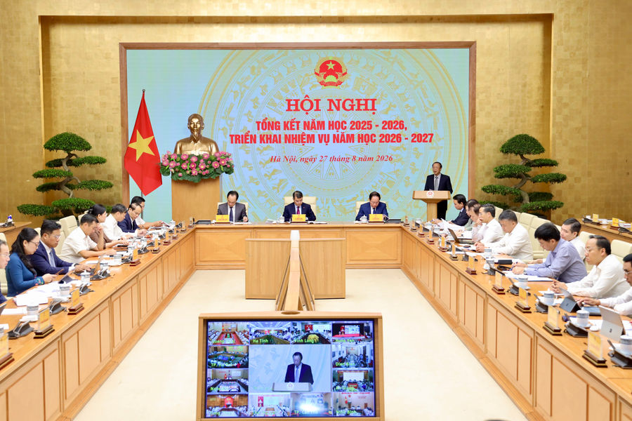 Năm học 2026 - 2027: Đo lường kết quả bằng sự tiến bộ của người học, điều kiện làm việc của nhà giáo