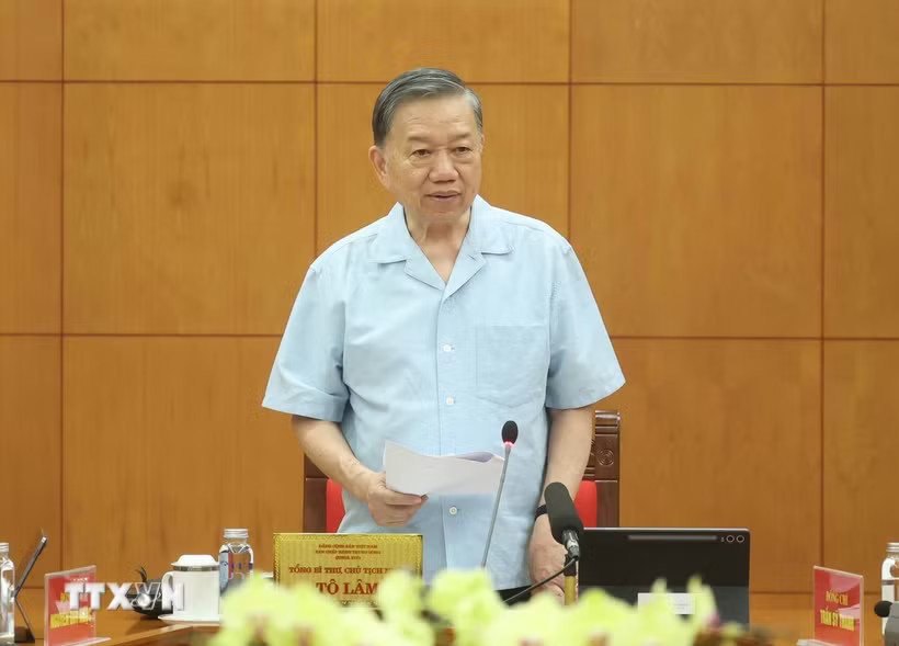 Tổng Bí thư, Chủ tịch nước Tô Lâm: Tạo bước phát triển mới về năng lực lãnh đạo và sức chiến đấu của Đảng