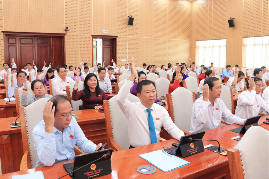HĐND tỉnh An Giang thông qua nhiều nghị quyết quan trọng
