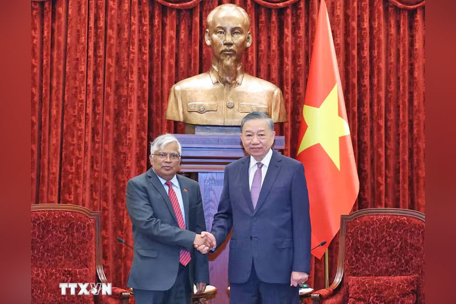Tổng Bí thư, Chủ tịch nước Tô Lâm tiếp Đại sứ Bangladesh tại Việt Nam