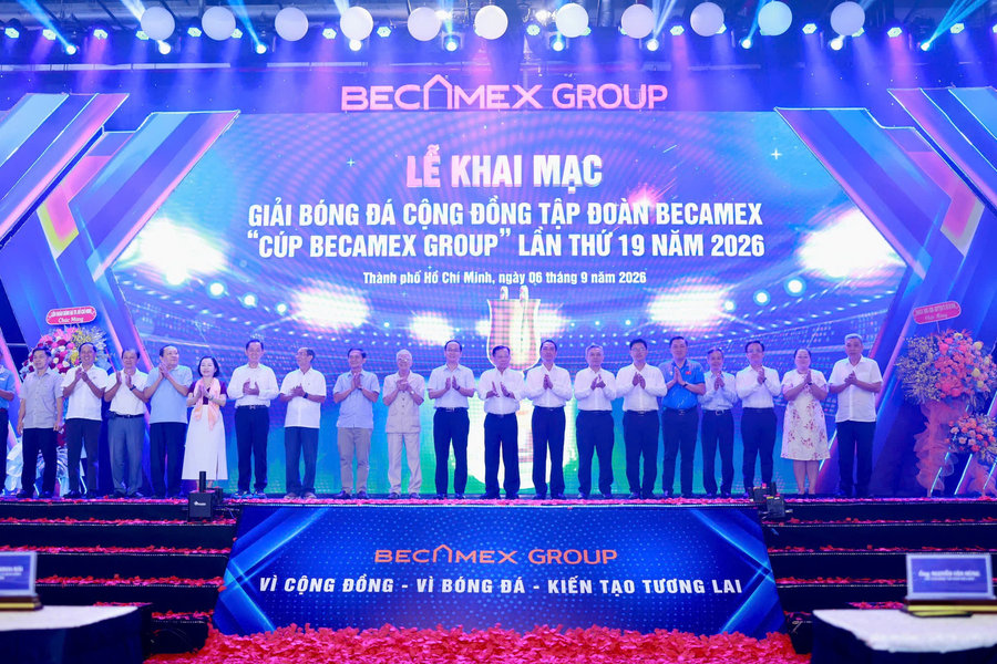 Becamex khai mạc Giải bóng đá cộng đồng lần thứ XIX