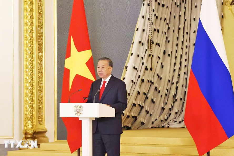 Phát biểu của Tổng Bí thư, Chủ tịch nước Tô Lâm tại Lễ trao Giải thưởng Hòa Bình quốc tế Lev Tolstoy