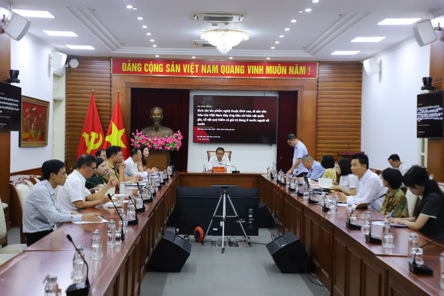 Tạo điều kiện hồi hương tác phẩm nghệ thuật đỉnh cao