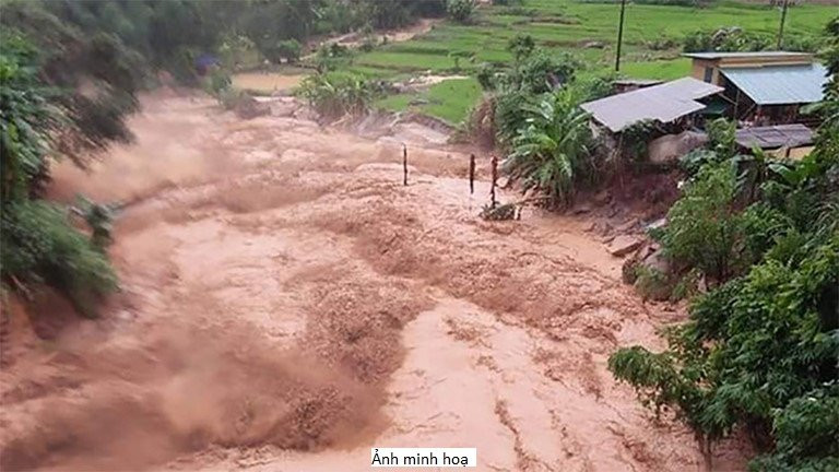 Cảnh báo lũ quét, sạt lở đất, sụt lún đất do mưa lũ tại 6 tỉnh, thành phố