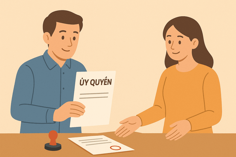 Có được ủy quyền đăng ký hộ kinh doanh không?