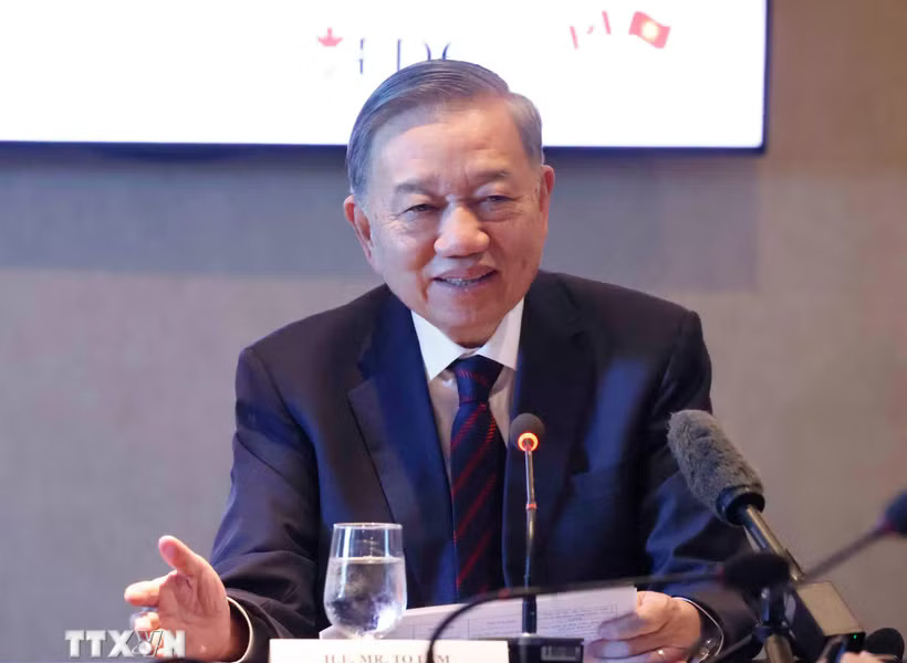 Tổng Bí thư, Chủ tịch nước Tô Lâm dự Tọa đàm cấp cao doanh nghiệp Việt Nam-Canada