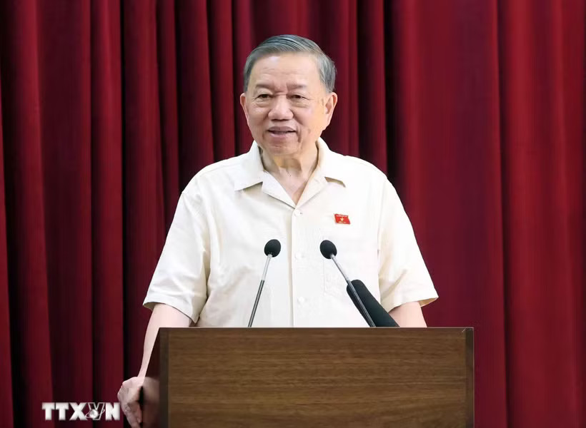 Tổng Bí thư, Chủ tịch nước Tô Lâm: Thủ đô không chỉ phát triển nhanh mà phải có chất lượng, bản sắc và ngày càng đáng sống