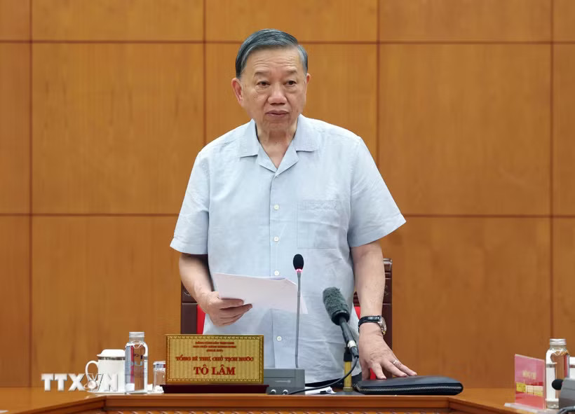 Tổng Bí thư, Chủ tịch nước Tô Lâm: Tiếp tục hoàn thiện đồng bộ pháp luật về phòng ngừa, giải quyết tranh chấp dân sự, hành chính và thi hành án