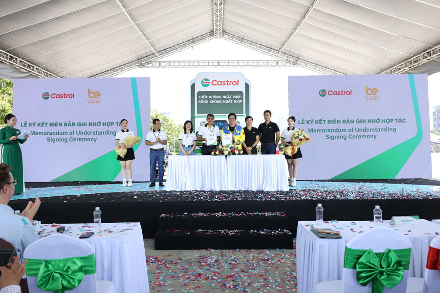Be Group và Castrol Gogoro Mobility thử nghiệm công nghệ đổi pin siêu tốc tại Việt Nam