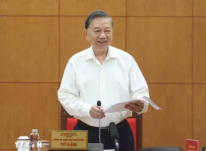Tổng Bí thư, Chủ tịch nước Tô Lâm: Công tác tư tưởng phải sát thực tiễn, gần Nhân dân