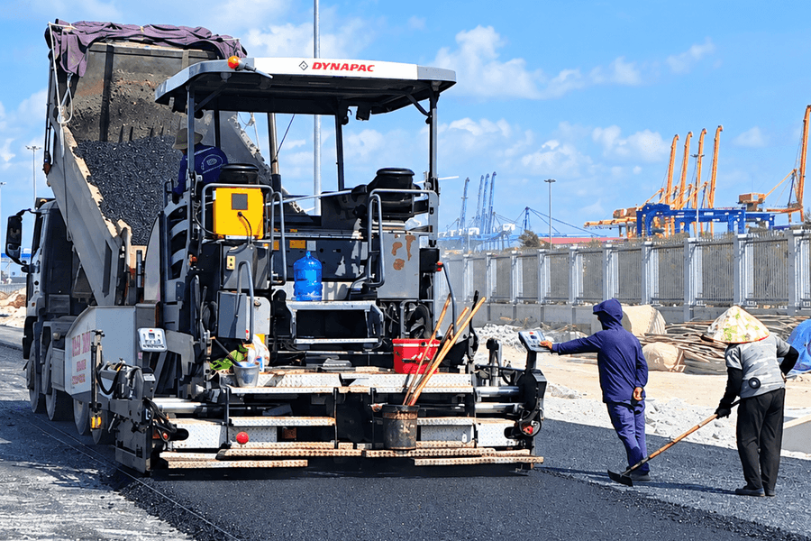 Hải Phòng: Tuyến đường sau bến cảng Lạch Huyện sẽ hoàn thành trong tháng 10