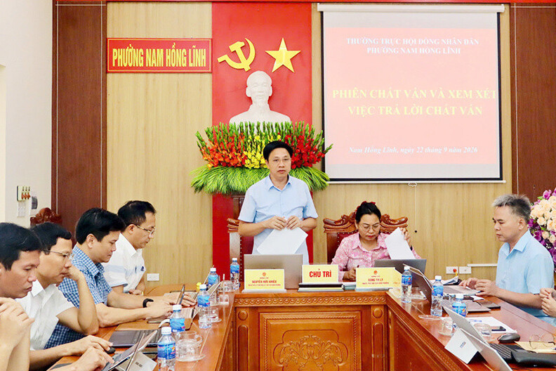 Chất vấn tại phiên họp Thường trực HĐND: Bài 1: Thiết thực trong mô hình chính quyền địa phương 2 cấp
