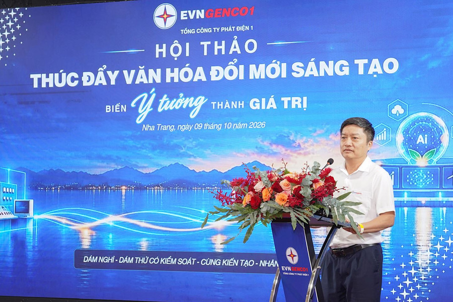 EVNGENCO1 đưa đổi mới sáng tạo vào thực tiễn sản xuất, vận hành
