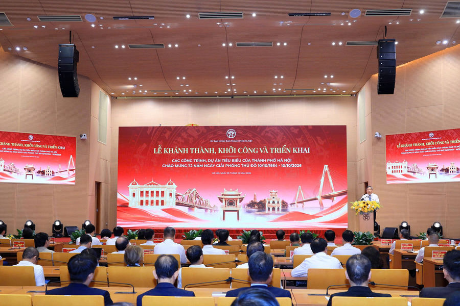 Hà Nội công bố 292 công trình, dự án: Khơi thông nguồn lực phát triển Thủ đô