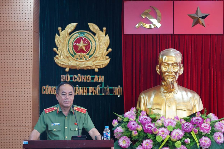Công an Hà Nội công bố các quyết định về công tác cán bộ