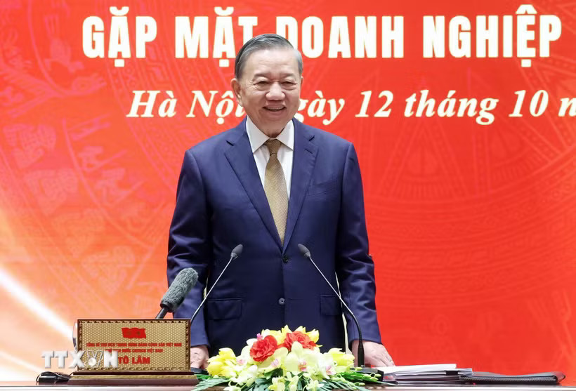Tổng Bí thư, Chủ tịch nước Tô Lâm: Doanh nghiệp vững mạnh góp phần bồi đắp sức mạnh quốc gia