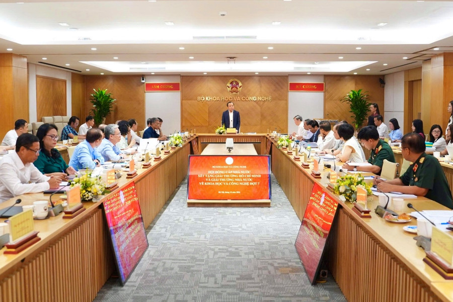 Phiên họp Giải thưởng Hồ Chí Minh và Giải thưởng Nhà nước về Khoa học và công nghệ