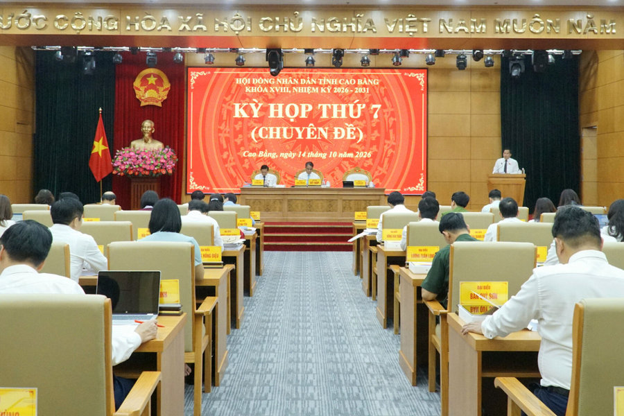 HĐND tỉnh Cao Bằng thông qua nhiều nghị quyết quan trọng tại Kỳ họp thứ 7