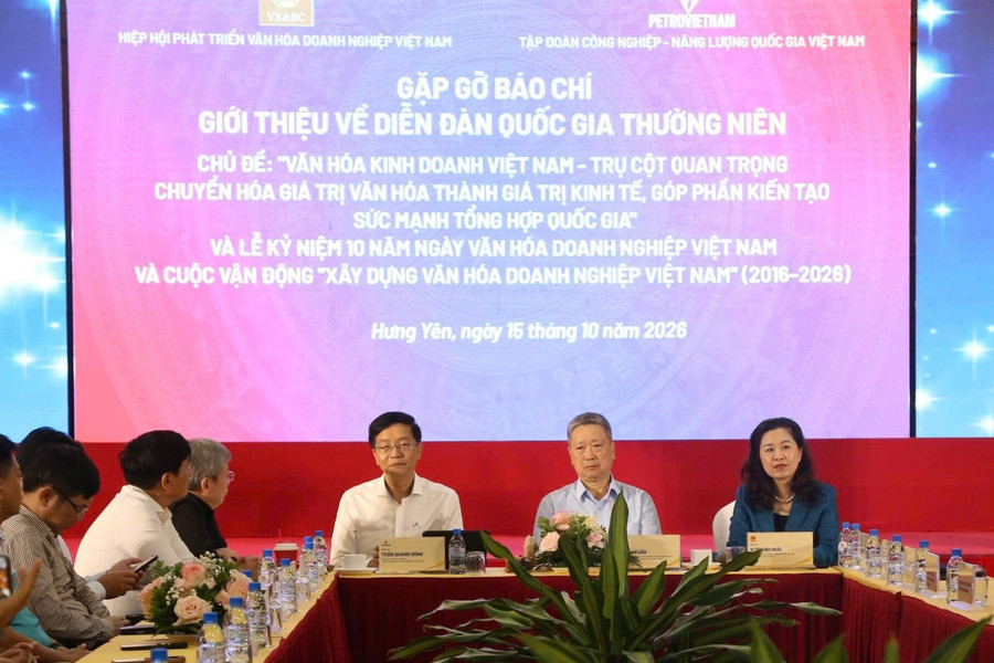Ngày 8/11 sẽ diễn ra Diễn đàn quốc gia “Văn hóa với doanh nghiệp” năm 2026