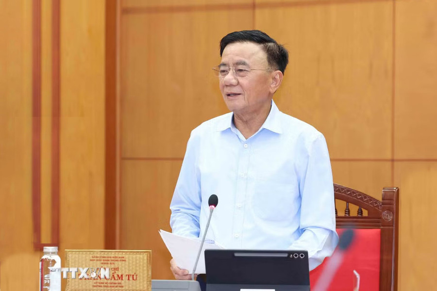 Thường trực Ban Bí thư Trần Cẩm Tú làm việc với Học viện Chính trị Quốc gia Hồ Chí Minh