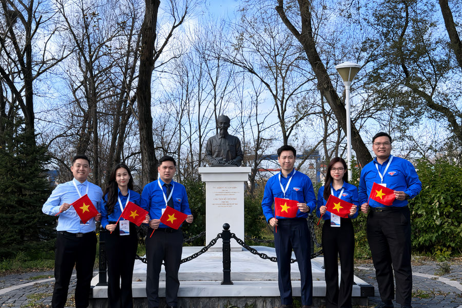 Đoàn đại biểu thanh niên Việt Nam tham dự Hội nghị Thượng đỉnh Thanh niên Nga – ASEAN năm 2026